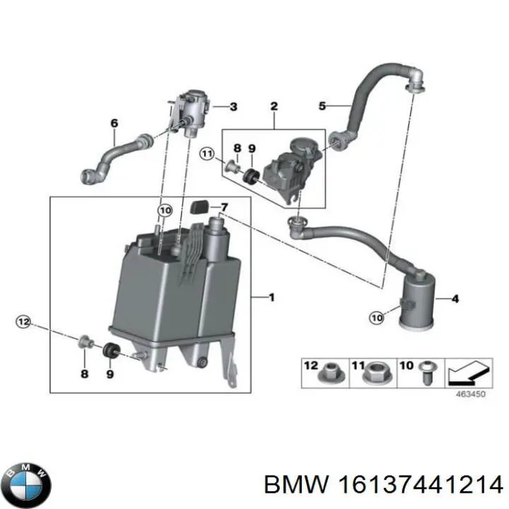 16137441214 BMW 