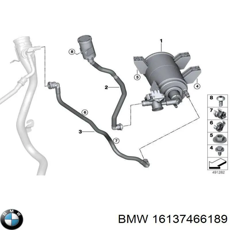  BMW 16137466189 ціна, від 17.40 USD