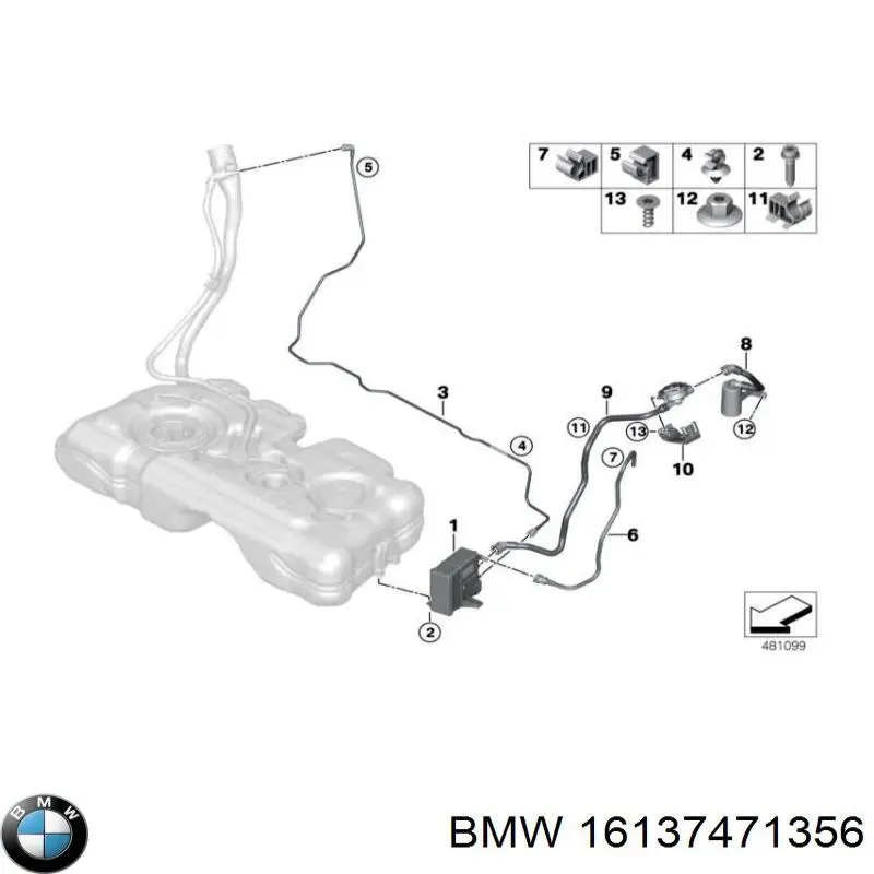 BMW 16137471356 ціна, від 141.78 USD