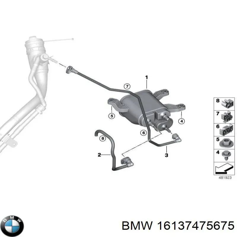 16137475675 BMW Фільтр палива