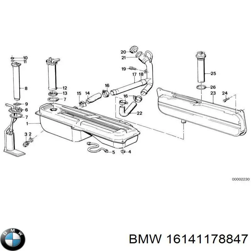  16141154628 BMW