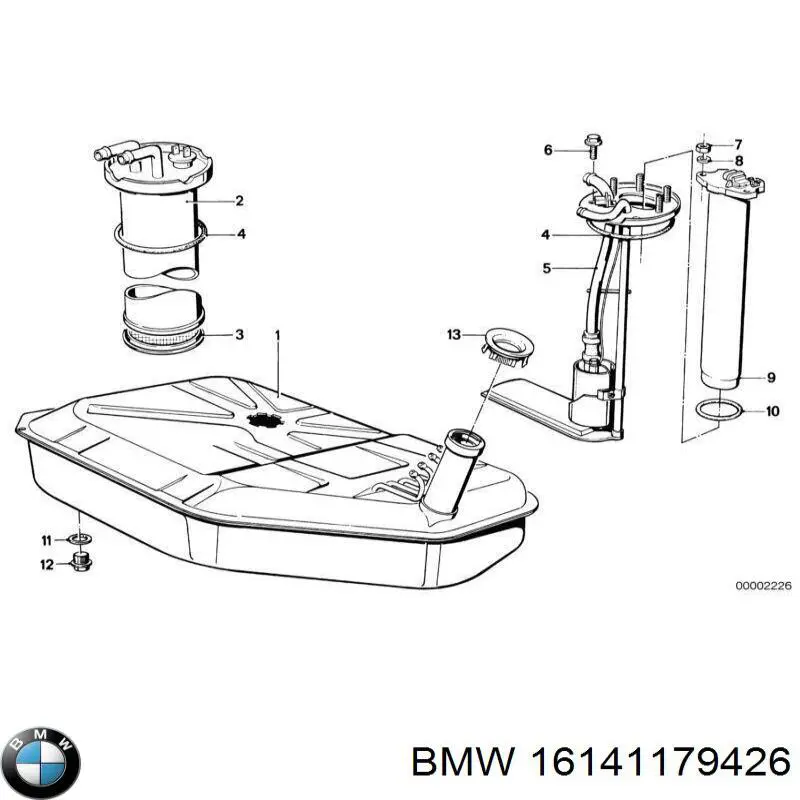 Купити 16141179426 BMW 