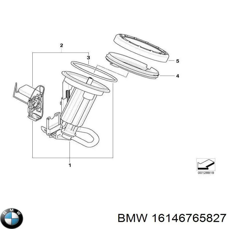 Модуль бензонасоса BMW 16146765827 ціна, від 73.64 USD