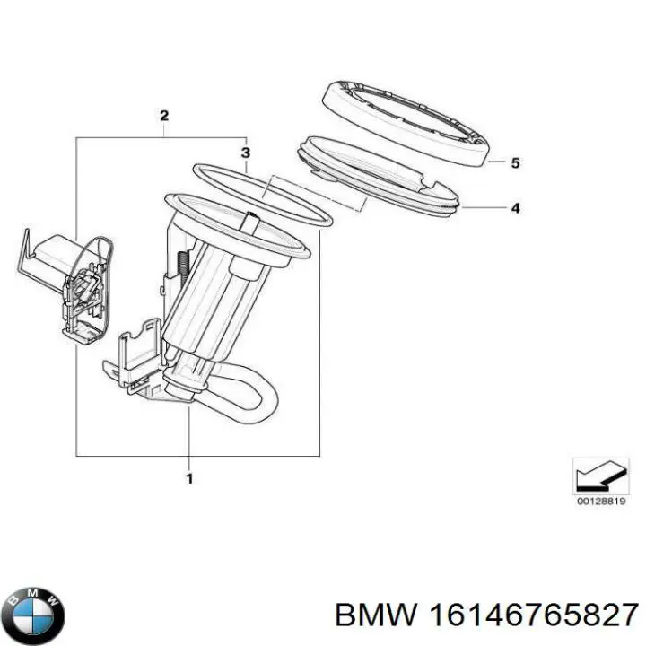 16146765827 BMW Електробензонасос