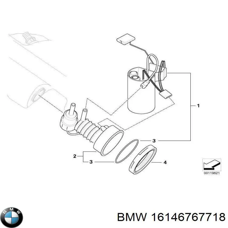  BMW 16116764666 ціна, від 95.66 USD