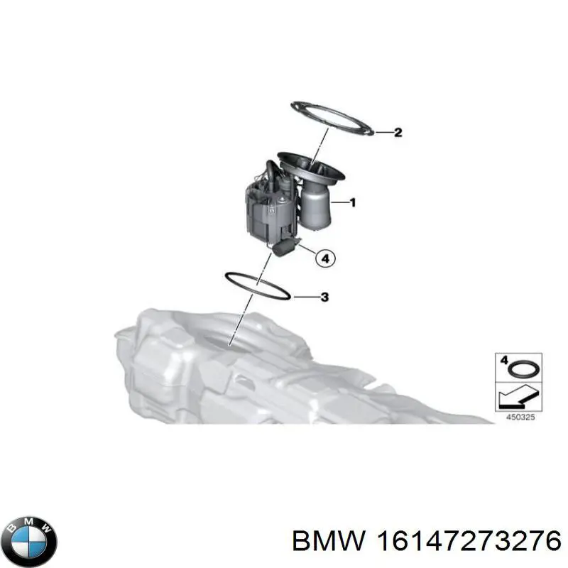 Модуль бензонасоса BMW 16147273276 ціна, від 118.44 USD