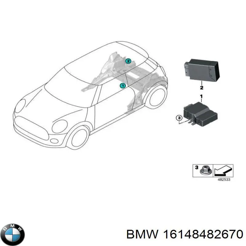Купити 16149425925 BMW 