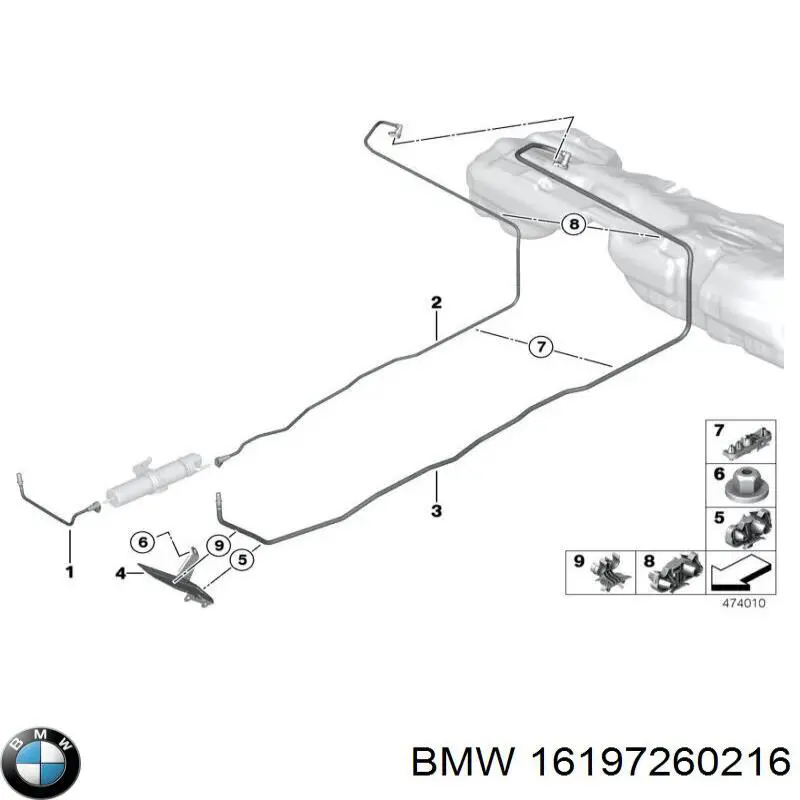 Купити 16197260216 BMW 