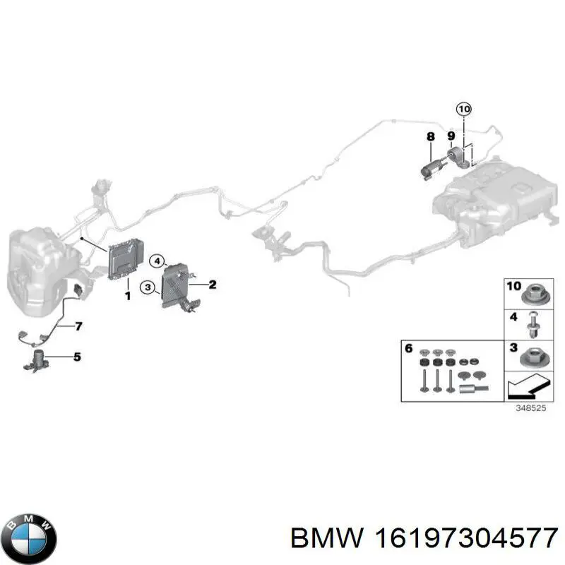  BMW 16197304577 ціна, від 25.34 USD