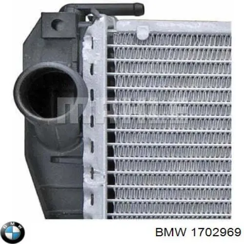 Радіатор 1702969 BMW