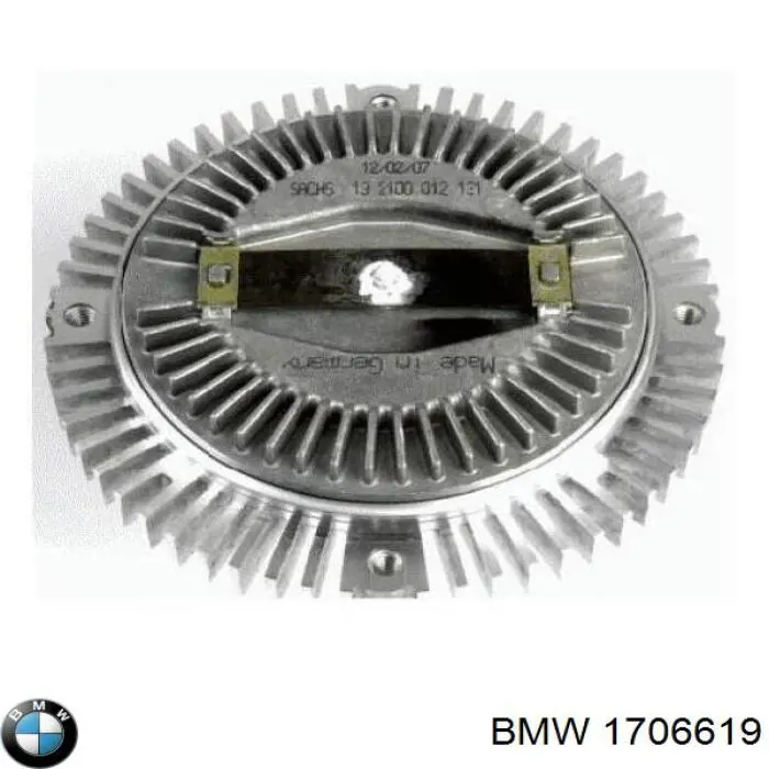 Вискомуфта, вязкостная муфта вентилятора охолодження 1706619 BMW