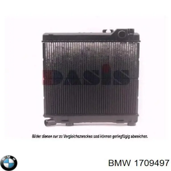 Радіатор основний BMW 1709497 ціна, від 79.93 USD
