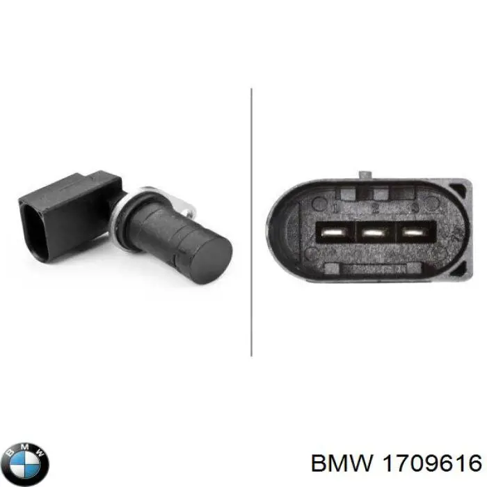 Датчик колінвала 1709616 BMW