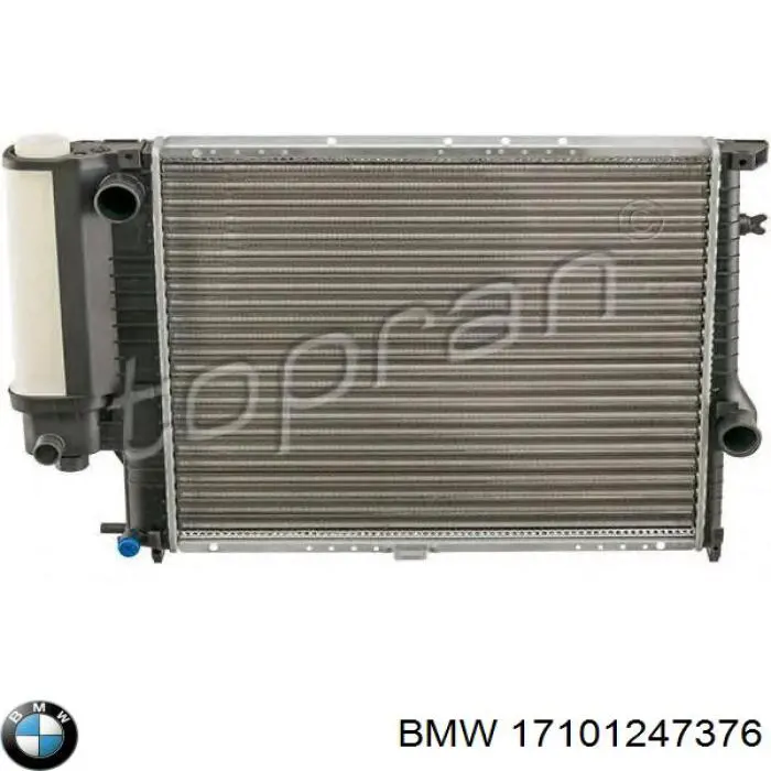17101247376 BMW радіатор охолодження двигуна