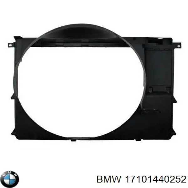17101440252 BMW дифузор (кожух радіатора охолодження)
