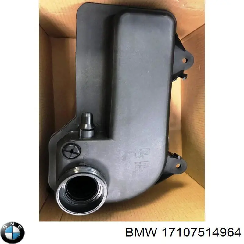Бачок системи охолодження двигуна розширювальний BMW 17107514964 ціна, від 41.58 USD