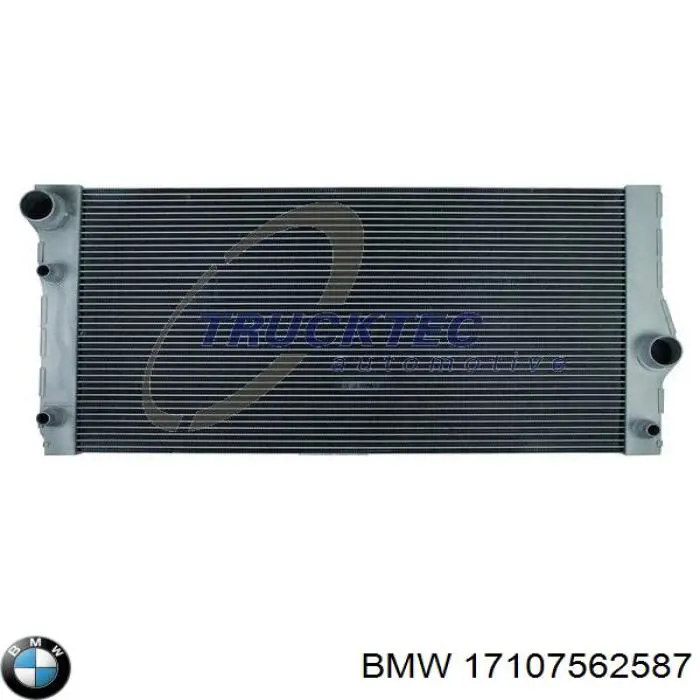 17107562587 BMW радіатор охолодження двигуна