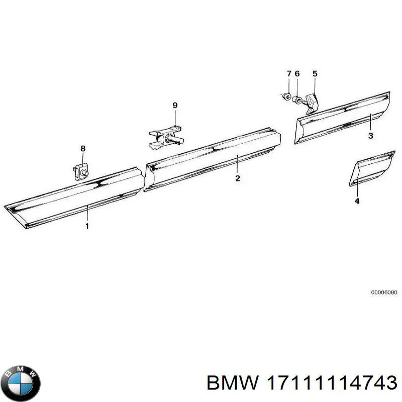 Купити 17111114743 BMW Водяний бачок системи охолодження