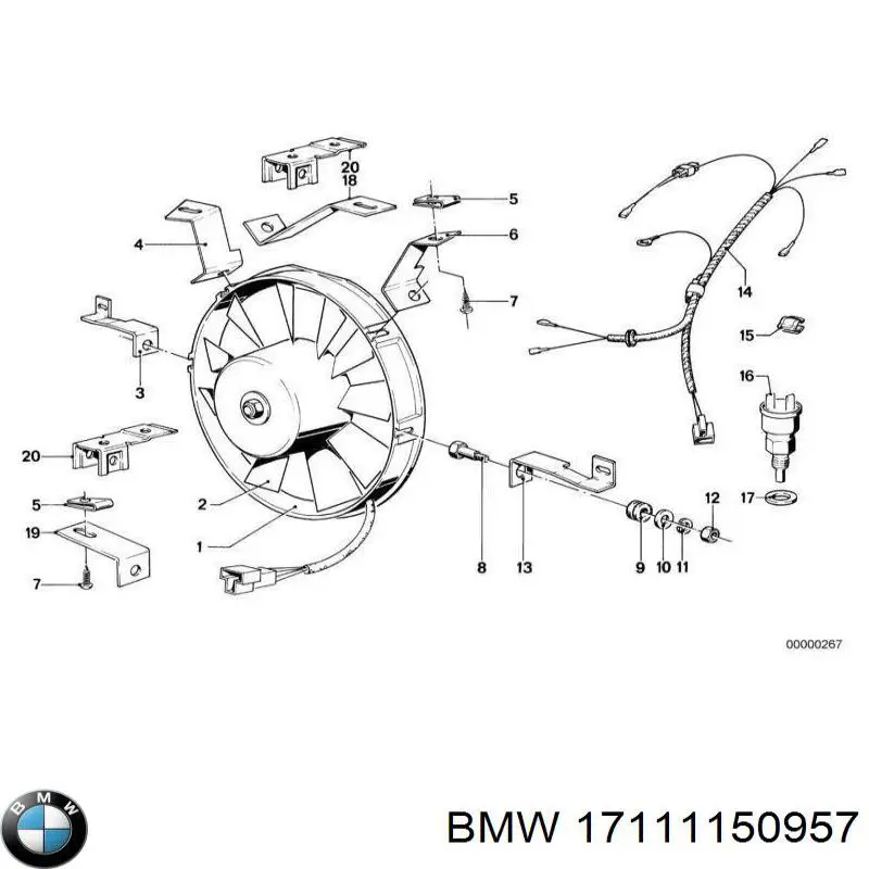 Радіатор основний BMW 1176181 ціна, від 408.51 USD