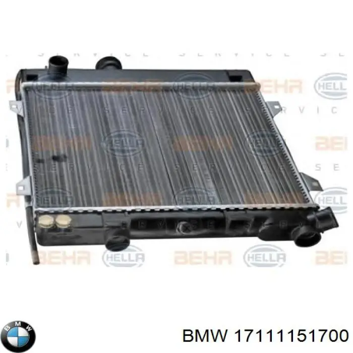 17111151700 BMW радіатор охолодження двигуна