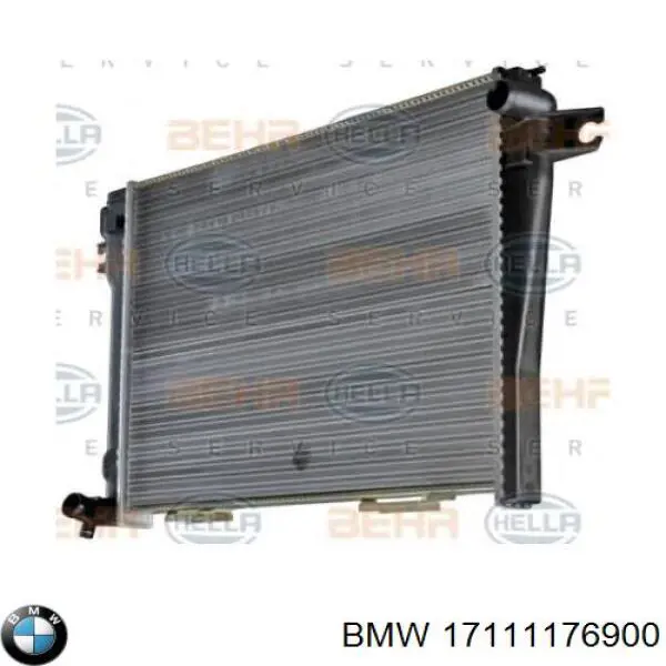 17111176900 BMW радіатор охолодження двигуна