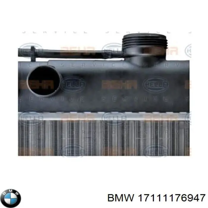 Радіатор основний BMW 17111176947 ціна, від 180.66 USD