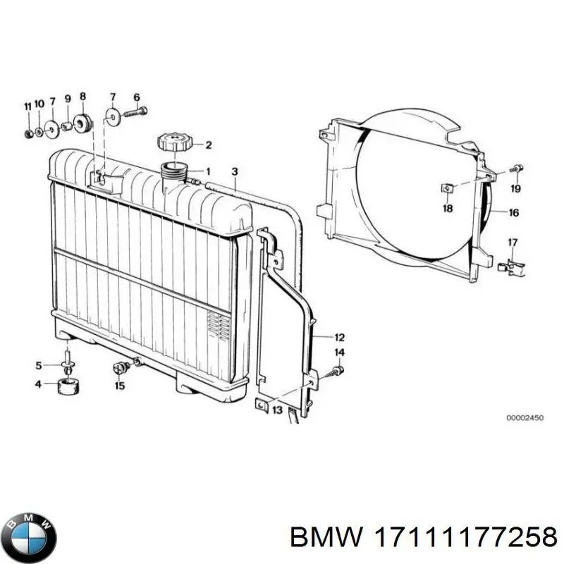  BMW 17111177258 ціна, від 126.78 USD