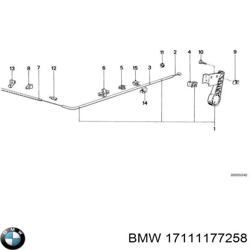 Купити 17111177258 BMW 
