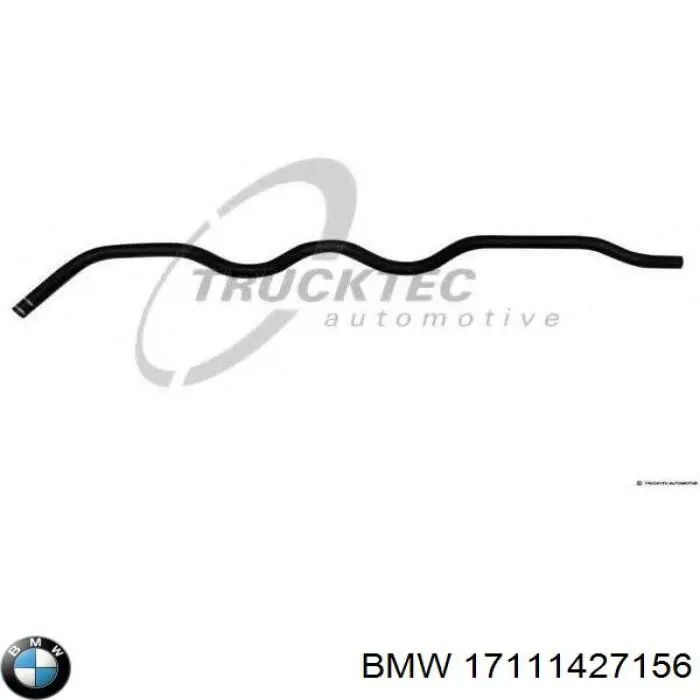 Шланг розширювального бачка, верхній на BMW 7 (E38)
