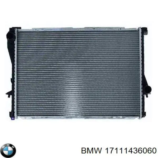 Радіатор 17111436060 BMW