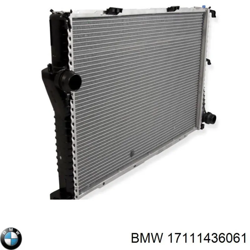 17111436061 BMW радіатор охолодження двигуна
