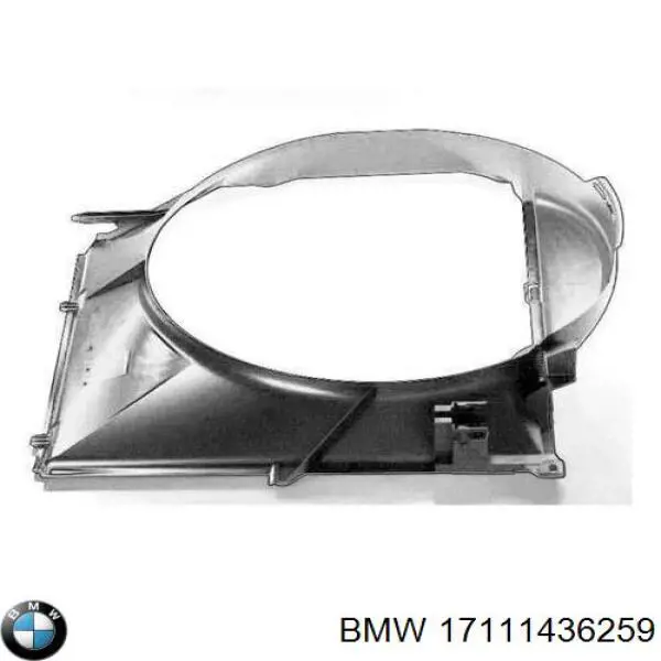 Облицювання рамки радіатора на BMW 3 (E46)