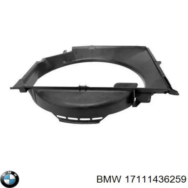 Дифузор (кожух) радіатора охолодження 7001748 Autotechteile