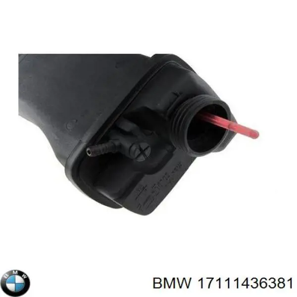 Бачок системи охолодження двигуна розширювальний BMW 17111436381 ціна, від 35.06 USD