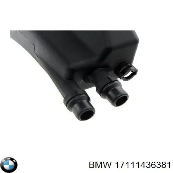 Бачок системи охолодження двигуна розширювальний BMW 17111436381 ціна, від 35.06 USD