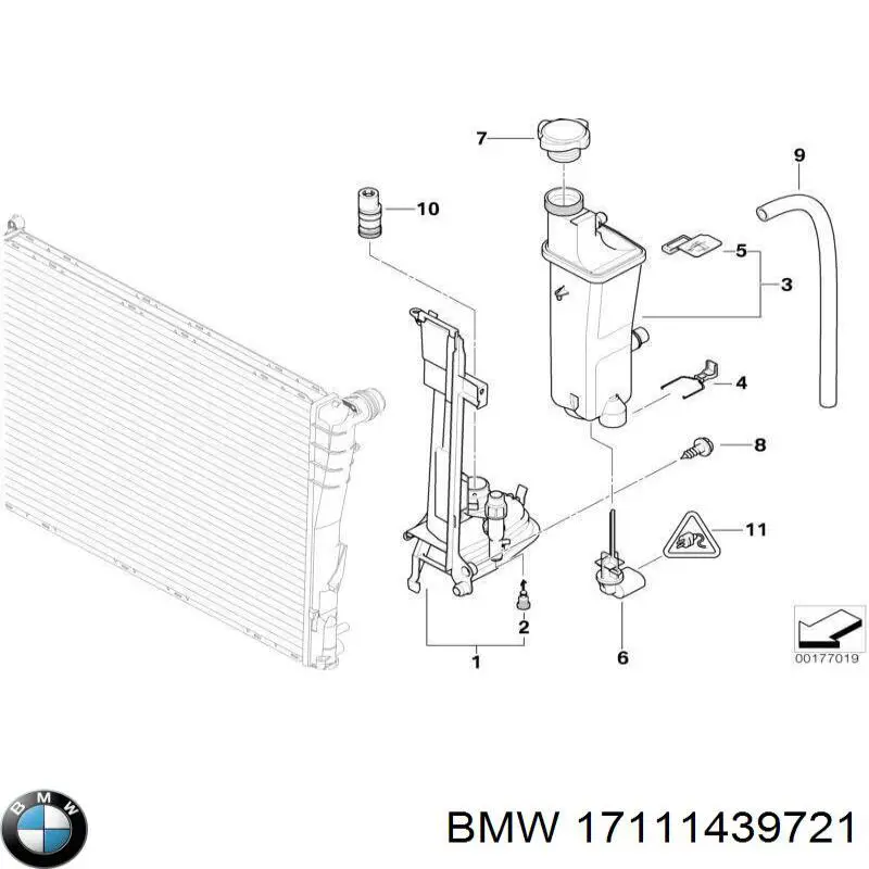  BMW 17111439721 ціна, від 6.33 USD