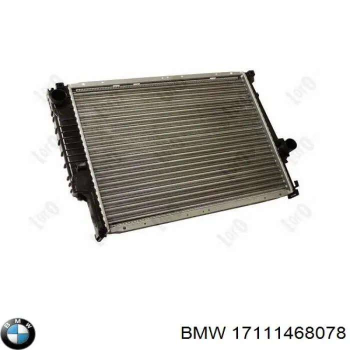 17111468078 BMW радіатор охолодження двигуна