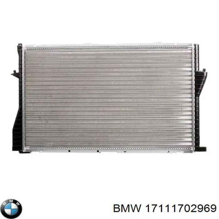 17111702969 BMW радіатор охолодження двигуна