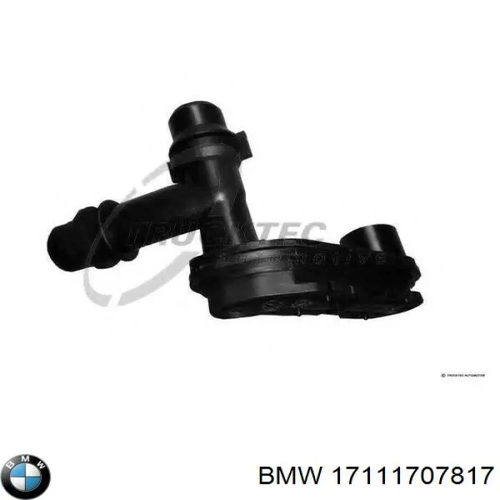 17111707817 BMW фланець системи охолодження (трійник)