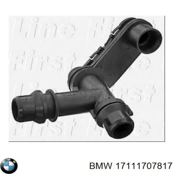 Купити 17111707817 BMW Фланець системи охолодження (трійник)