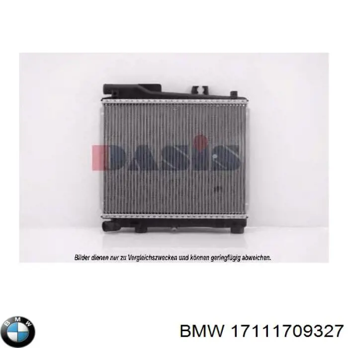 Купити 17111709327 BMW Радіатор двигуна