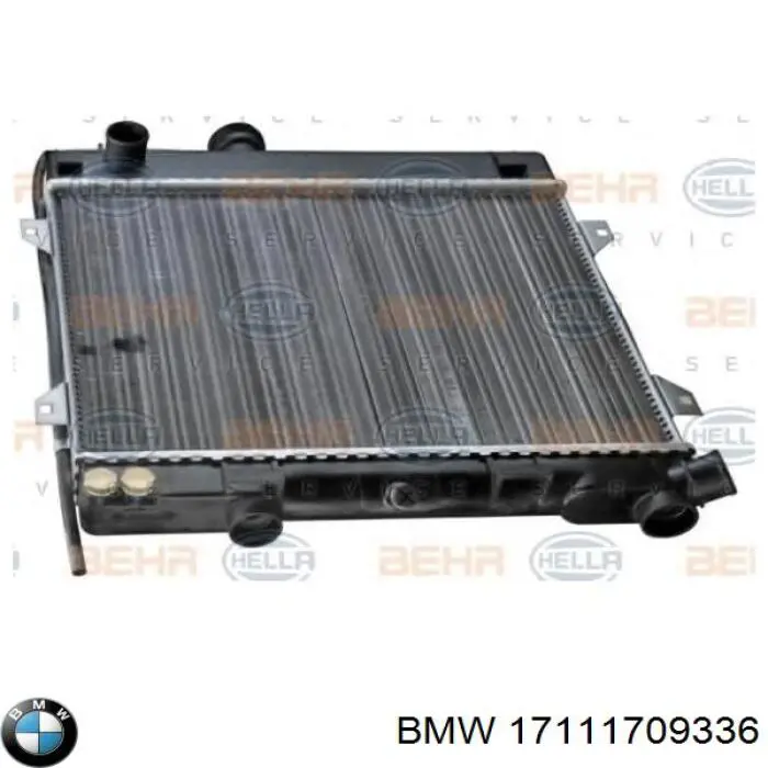 Купити 17111709336 BMW Радіатор двигуна