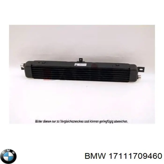 Радіатор масляний BMW 17111709460 ціна, від 739.99 USD