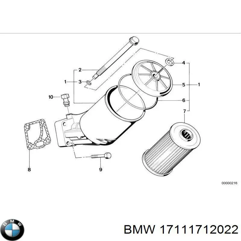 Повітропровід (дефлектор) радіатора, лівий BMW 17111712022 ціна, від 9.67 USD