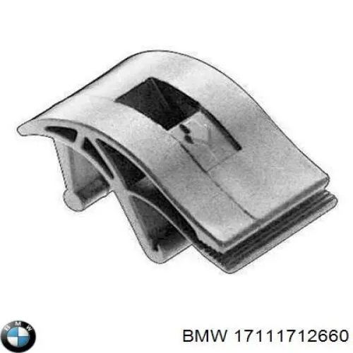 17111712660 BMW кронштейн/подушка кріплення радіатора, верхній правий