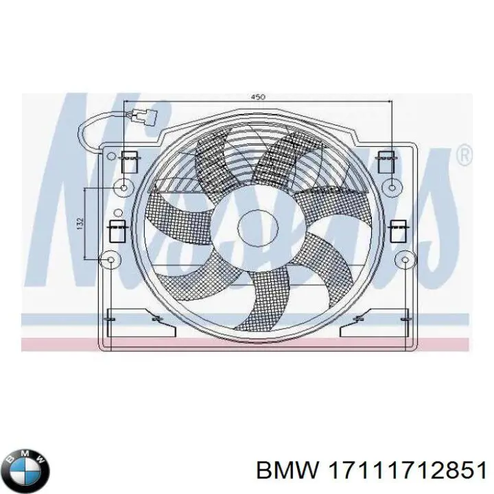 Радіатор основний BMW 17111712851 ціна, від 30.79 USD