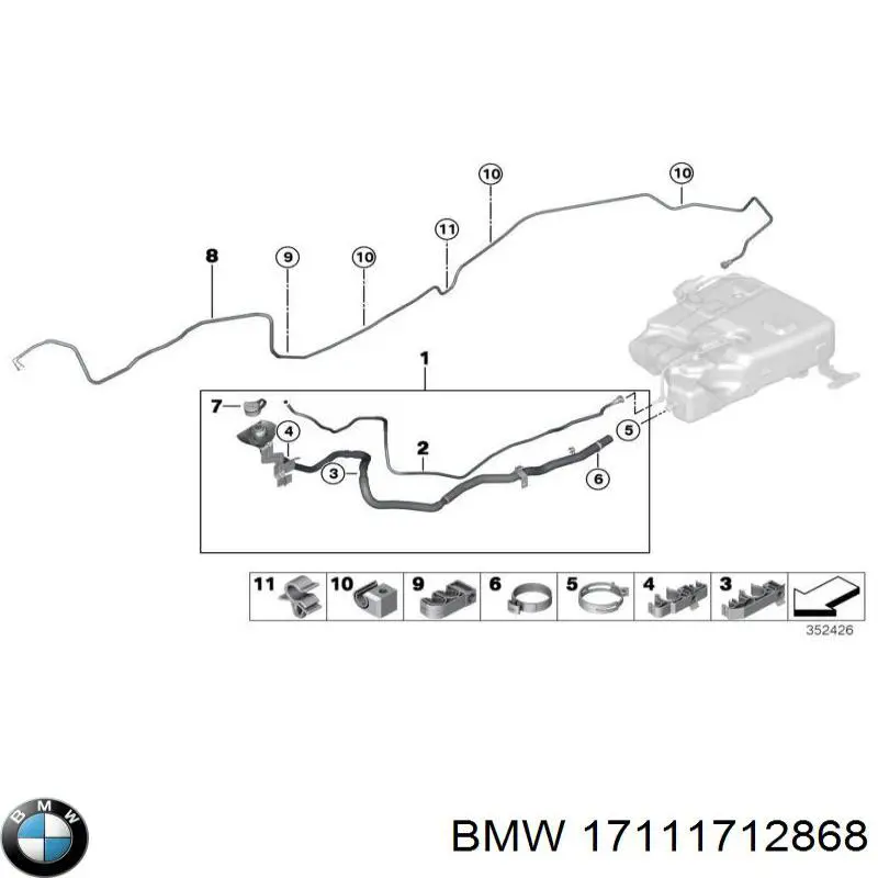 17111712868 BMW 