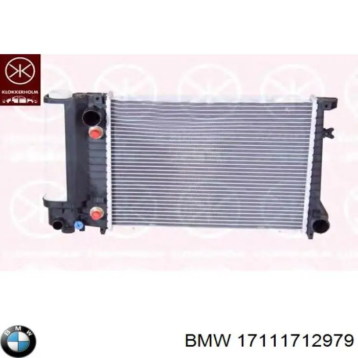 Купити 17111712979 BMW Радіатор двигуна