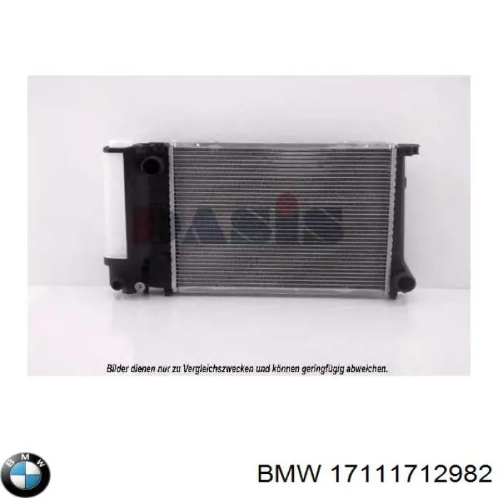 Радіатор основний BMW 17111712982 ціна, від 75.49 USD