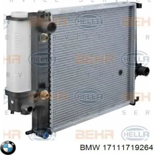 17111719264 BMW радіатор охолодження двигуна